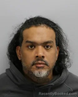 Mugshot of EDWIN GEORGE CRESPO booked in Virginia Beach County, Virginia on March 10, 2026