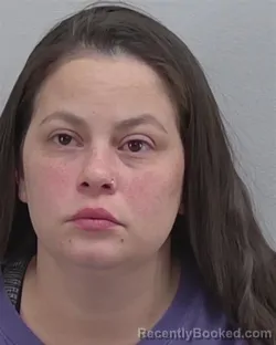 Mugshot of CAYLA ALLISON GARTMAN booked in Virginia Beach County, Virginia on March 18, 2026