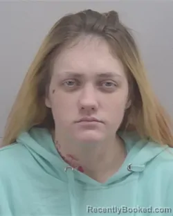 Mugshot of TRINITY ROSE MARTIN booked in Virginia Beach County, Virginia on March 19, 2026