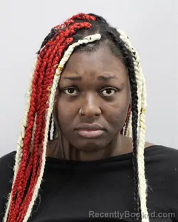 Mugshot of ASHANTI MONIQUE WHITFIELD booked in Virginia Beach County, Virginia on March 20, 2026