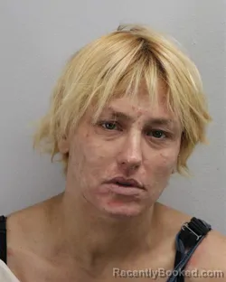 Mugshot of KALIE ALEXIS MORGA WARREN booked in Virginia Beach County, Virginia on July 3, 2026