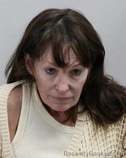 Mugshot of CHRISTINE ELIZABETH HERSLOW booked in Virginia Beach County, Virginia on July 7, 2026