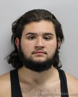 Mugshot of MATHEUS FIORETI CAVALCANTE booked in Virginia Beach County, Virginia on July 9, 2026