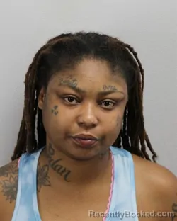 Mugshot of Wyasia Unique Hollowell booked in Virginia Beach County, Virginia on August 10, 2026