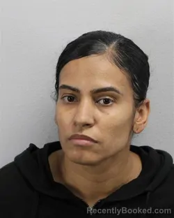 Mugshot of Cindy Marmolejos booked in Virginia Beach County, Virginia on August 12, 2026