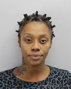 Mugshot of Amaya Tajahnae Robbins booked in Virginia Beach County, Virginia on August 17, 2026