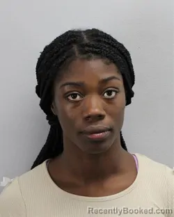 Mugshot of Mercedes Alexis Bonds booked in Virginia Beach County, Virginia on August 23, 2026