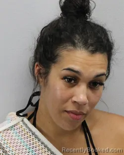 Mugshot of Alyssa Franchesca Degourville booked in Virginia Beach County, Virginia on September 7, 2026