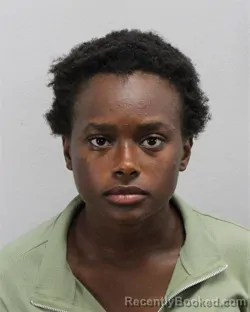 Mugshot of Michaela Stephane Miller booked in Virginia Beach County, Virginia on October 9, 2026
