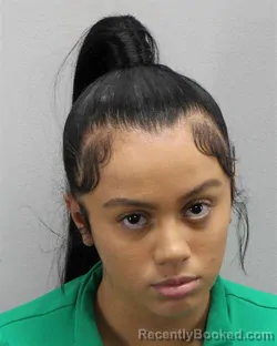 Mugshot of Ariana Angela Blair booked in Virginia Beach County, Virginia on October 13, 2026