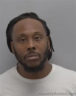 Mugshot of Antoine Demario Holmes booked in Virginia Beach County, Virginia on October 14, 2026