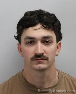 Mugshot of Tyler James Bernash booked in Virginia Beach County, Virginia on October 15, 2026