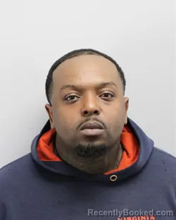 Mugshot of Markeese Tyrell Moseley booked in Virginia Beach County, Virginia on October 19, 2026
