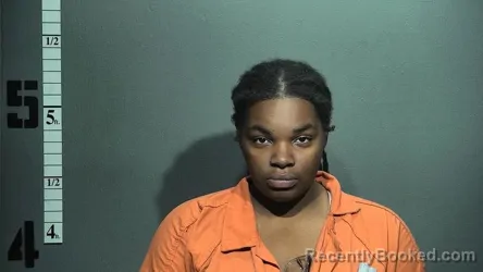 Mugshot of Ayanna Harmony Elain Galloway booked in Suffolk County, Virginia on August 14, 2026