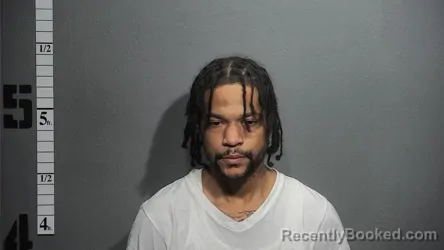 Mugshot of Brandon Jamal Pearson booked in Suffolk County, Virginia on August 14, 2026