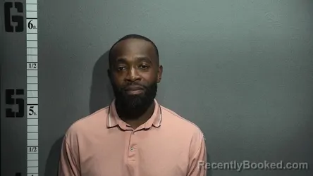 Mugshot of Deron Lamar Carreker booked in Suffolk County, Virginia on August 7, 2026