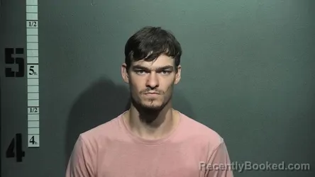 Mugshot of Dylan Mathias booked in Suffolk County, Virginia on July 27, 2026