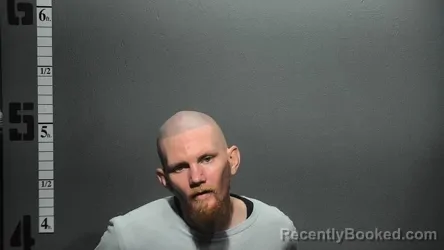 Mugshot of Evan Jones booked in Suffolk County, Virginia on August 8, 2026