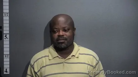 Mugshot of Fred Osei Yeboah booked in Suffolk County, Virginia on August 6, 2026