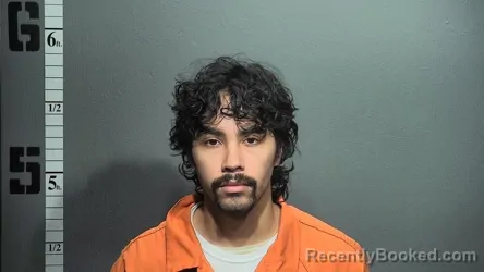 Mugshot of Isaac Guevara booked in Suffolk County, Virginia on August 19, 2026