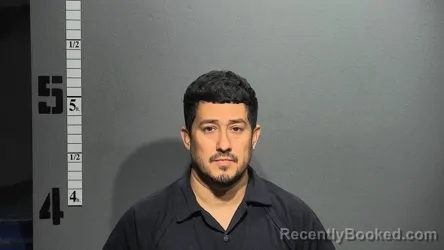 Mugshot of Isaac Gonzalez booked in Suffolk County, Virginia on August 9, 2026