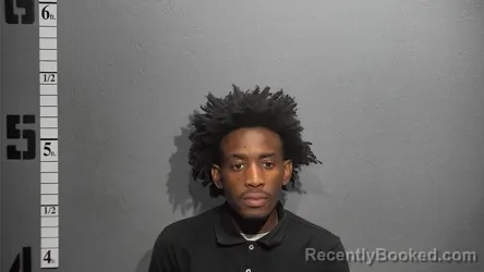 Mugshot of Jaylen Raekwon Anderson booked in Suffolk County, Virginia on July 27, 2026