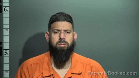 Mugshot of LUIS GUSTAVO DIAZ booked in Suffolk County, Virginia on June 9, 2026