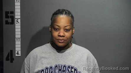 Mugshot of Monet Cherry booked in Suffolk County, Virginia on October 16, 2026