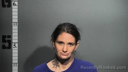 Mugshot of Michilina Noell booked in Suffolk County, Virginia on October 16, 2026