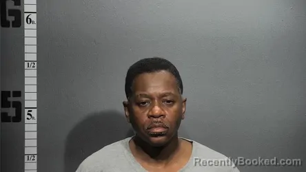 Mugshot of Oran Harper booked in Suffolk County, Virginia on October 12, 2026