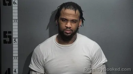 Mugshot of RAEQUAN DEMTRIUS EVANS booked in Suffolk County, Virginia on March 12, 2026