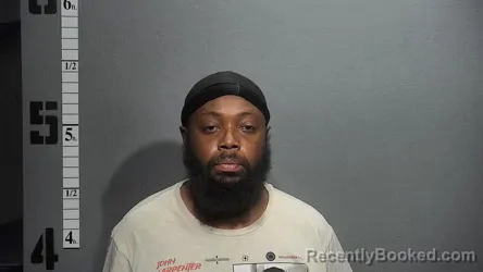 Mugshot of TERRELL KARIM SAUNDERS booked in Suffolk County, Virginia on July 5, 2026