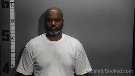Mugshot of Thomas Simmons booked in Suffolk County, Virginia on August 10, 2026