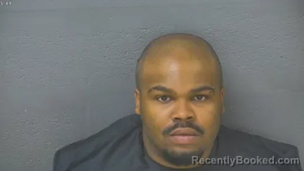 Mugshot of Aliimeen Niiem Carter booked in Lynchburg County, Virginia on August 16, 2026
