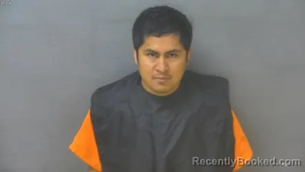 Mugshot of ALFREDO ESTEBAN-VICENTE booked in Lynchburg County, Virginia on July 9, 2026