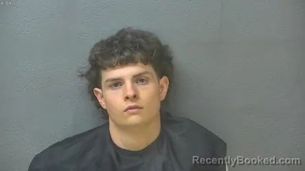 Mugshot of Aidan Lucas Johnson booked in Lynchburg County, Virginia on August 31, 2026
