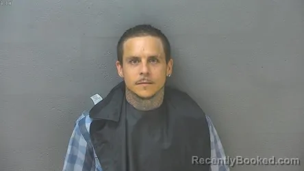 Mugshot of Anthony Charles Simpson booked in Lynchburg County, Virginia on August 17, 2026
