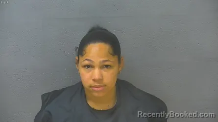 Mugshot of Akayla Whirley booked in Lynchburg County, Virginia on October 1, 2026