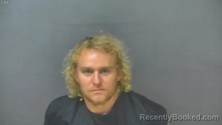 Mugshot of Brandon Ray Franklin booked in Lynchburg County, Virginia on August 23, 2026