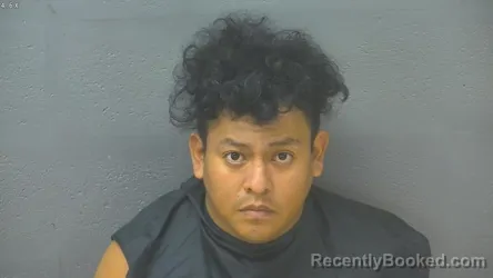 Mugshot of BORIS REYES-ALVAREZ booked in Lynchburg County, Virginia on July 6, 2026