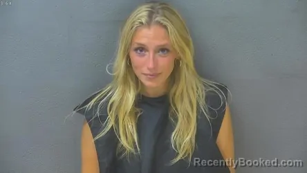 Mugshot of Cecilia Rose Dunn booked in Lynchburg County, Virginia on August 30, 2026