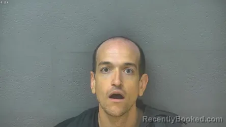 Mugshot of Christopher Charles Kray booked in Lynchburg County, Virginia on August 20, 2026