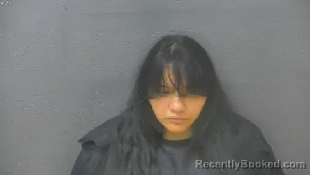 Mugshot of CHERI FLOR OLMEDA booked in Lynchburg County, Virginia on May 19, 2026