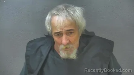 Mugshot of Cecil Dudley Silby booked in Lynchburg County, Virginia on October 22, 2026