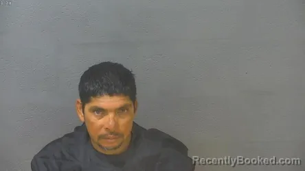 Mugshot of Domingo Cortes Serrano booked in Lynchburg County, Virginia on August 14, 2026
