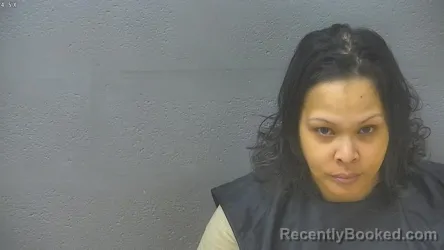 Mugshot of Dominique Patricia Jordan booked in Lynchburg County, Virginia on October 4, 2026