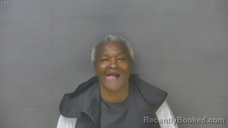 Mugshot of Delores Maxine Robinson booked in Lynchburg County, Virginia on August 29, 2026