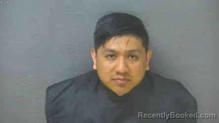 Mugshot of EDUARDO ZEPHAUA TENTZOHUA booked in Lynchburg County, Virginia on May 12, 2026