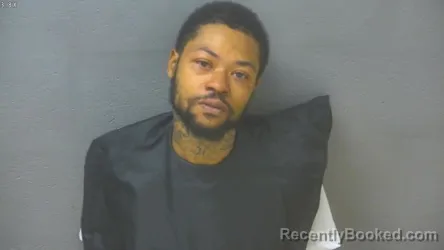 Mugshot of Jermmerio Omar Davis booked in Lynchburg County, Virginia on October 8, 2026