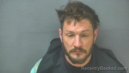 Mugshot of Jesse James Kirkpatrick booked in Lynchburg County, Virginia on October 9, 2026
